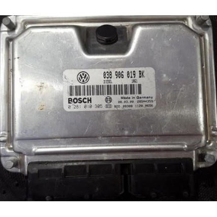 ECU Vw Volkswagen Passat 1.9TDI - Bosch 0 281 010 305, 0281010305, ATJ 038906019BK, 038 906 019 BK, 28SA4603